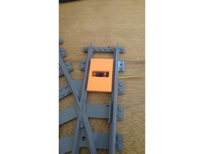 tren de la carcasa del detector juguetes construcción 3d print model - Mito3D