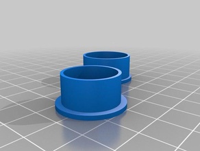 tamanho 7 recartilhado fidget giratório anel anéis personalizado 3d print model - Mito3D
