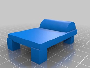 austin - cama A impressão 3d 3d print model - Mito3D