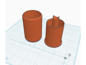 cherry pitter La impresión en 3d 3d print model - Mito3D