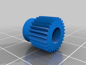 26 tooth extruder drive gear 3d printer parts part 3d print model - Mito3D