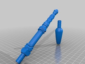 mystic jewel Shisha-Schlauch Haushalt versorgt Shisha Schlauch Mundstück Rohr Rauchen Wasser 3d print model - Mito3D