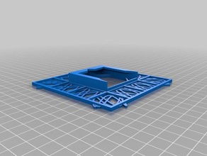 mon personnalisés lissajous cadre photo v10 les mathématiques de l'art personnalisé 3d print model - Mito3D