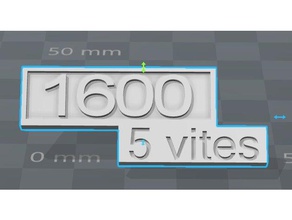 Tofaş 131 doğan 1600 cc logo murat Otomotiv 3d print model - Mito3D