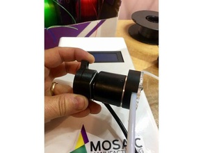mosaic palette swivel scroll wheel mount 3d printer accessories upgrade 3d print model - Mito3D