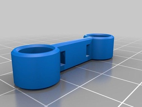 quimera ágil de la unidad eje espaciador cable retención Impresora 3d las piezas 3d print model - Mito3D