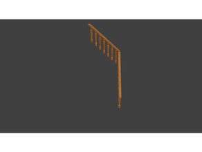 bonjour voisin bande-annonce de maison - des rampes d'escalier accessoires jeu helloneighbor helloneighbour les rails 3d print model - Mito3D