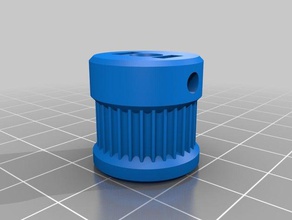 gt2 30 teeth pulley 5mm nema17 stepper motor 3d printer parts 3d print model - Mito3D