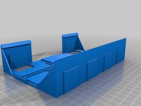palazzi follia scheda di copertura La stampa 3d 3d print model - Mito3D