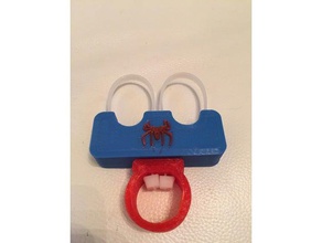 spiderman thumb cuffs gadgets 3d print model - Mito3D