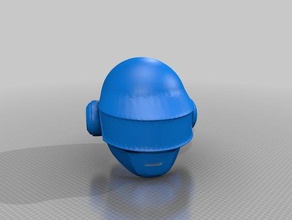 daft punk thomas kask 3d baskı 3d print model - Mito3D