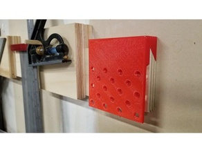french cleat pegboard workshops tool holders & boxes tools workshop 3d print model - Mito3D