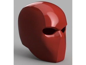 red hood kask batman sahne dc comics robin 3d print model - Mito3D