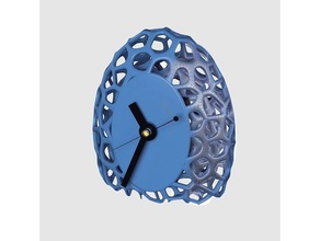 voronoi relógio Impressora 3d acessórios 3d print model - Mito3D