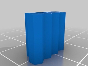 verschiedene Größe der sechseckigen Kabel-Organisatoren Werkzeug-Halterungen & - Boxen 3d-gedruckt box Kabel Kabel-Halter Kabel-management container hexagon sechseckige Veranstalter 3d print model - Mito3D