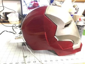 iron man mark 46 casco de la guerra civil props 3d print model - Mito3D