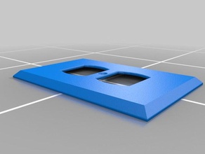 nos cubierta de salida los hogares la inventor toma corriente poder estados unidos 3d print model - Mito3D
