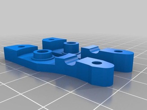 meine angepasste bowden extruder mount anet a8 u andere 3d-Drucker-Extrudern kundengebundene 3d print model - Mito3D