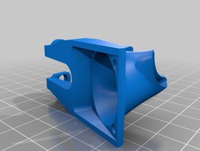 k8400 hotend fan duct 3d printer parts 3d print model - Mito3D