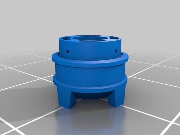 l ftungsaktiver boden & deckel f r rohrgeh use parts 3D print model - Mito3D