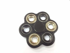 6 ponderado fidget spinner juguetes y accesorios de juego fidgetspinner hilanderos 3d print model - Mito3D