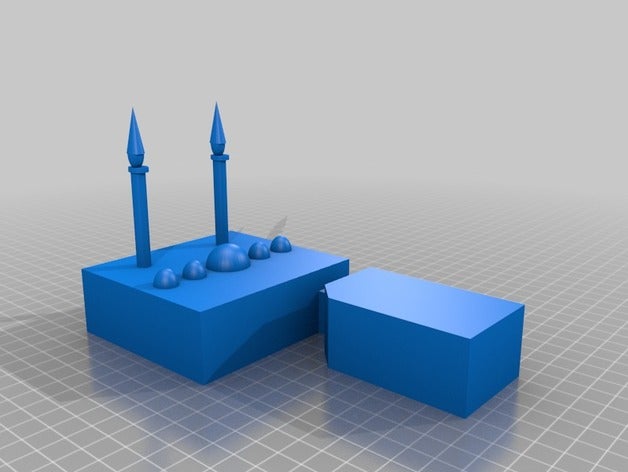 mosque - simpel screencast 3d printing 3D print model - Mito3D