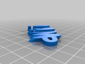 wiki - keyring chaveiros personalizado 3d print model - Mito3D