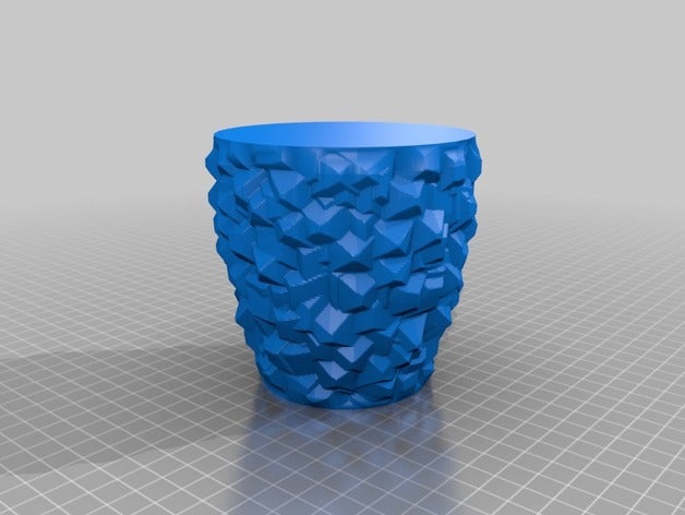 vase gems containers 3D print model - Mito3D