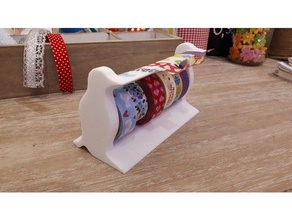 penguin tape dispencer decor 3d print model - Mito3D