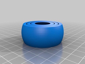 nuevo giroscopio anillos de mejora juguetes mecánicos personalizado 3d print model - Mito3D
