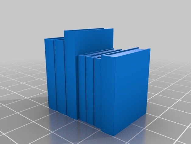 de livres L'impression 3d 3D print model - Mito3D
