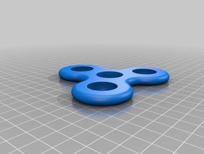 violeta personalizado fidget giratório mecânico de brinquedos 3d print model - Mito3D
