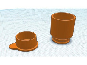 drip tip smok closing cap diy driptip 3d print model - Mito3D