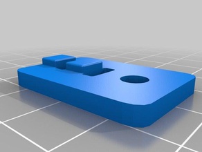 standard gt3 belt clip vslot 3d printing tensioner openbuilds 3d print model - Mito3D