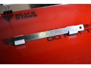calibrazione righello stand Stampante 3d accessori la vedova nera tarantola tevo 3d print model - Mito3D