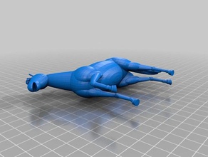 horse 3d printing animal 3d print model - Mito3D