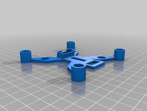 micro quad Rahmen 3d-drucken 3d print model - Mito3D