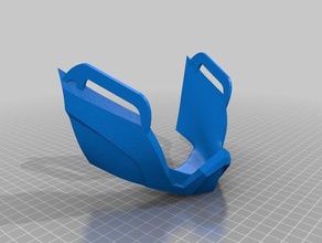 batman combate capacete queixo v2 traje 3d print model - Mito3D