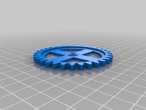 my customized involute gears spur helix diy 3d print model - Mito3D