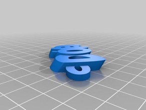 dolar organizasyon özelleştirilmiş 3d print model - Mito3D