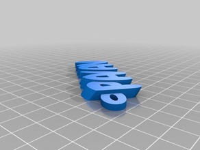 pavan - nome keyfob portachiavi organizzazione su misura 3d print model - Mito3D