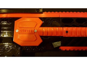 nerf stryfe motor cover rail diy gun 3d print model - Mito3D