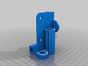 reprap sherlock axe des x pas de vis moteur L'imprimante 3d pièces transport 3d print model - Mito3D
