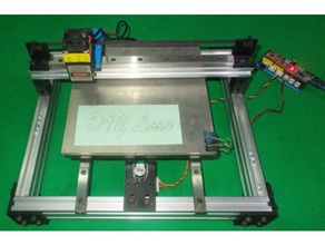 082-diy laser-zeichnen, cnc-hausgemachte 3d-Drucker, laser-Roboter zeichnen, Roboter-plotter cutter arduino 3d-drucken 3d print model - Mito3D