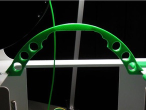 printrbot play filament guide half-circle shaped 3d printer accessories 3d print model - Mito3D