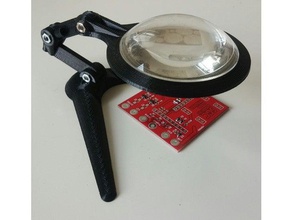 lens holder tool holders & boxes 3d print model - Mito3D