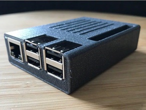 raspberry pi case b+ 2 & 3 hizmetler 21 bilgisayar ahtapotlar octoprint durumda ahududu raspberrypi b konut esas alındığı 3d print model - Mito3D