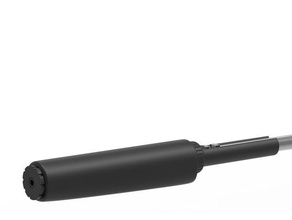 compressed air gun silencer silenciador para aire comprimido sport & outdoors airgun airsoft cool gadget guns outdoor rifle suppressor 3d print model - Mito3D