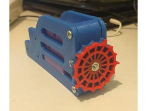 web botão polia tensora da correia Impressora 3d de peças tensor knob tevo tarantula 3d print model - Mito3D