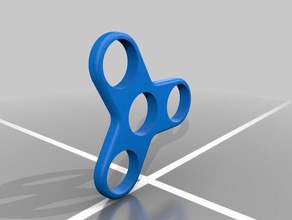 spinner La impresión en 3d fidgetspinner fidget mano hilanderos de la juguete tri 3d print model - Mito3D